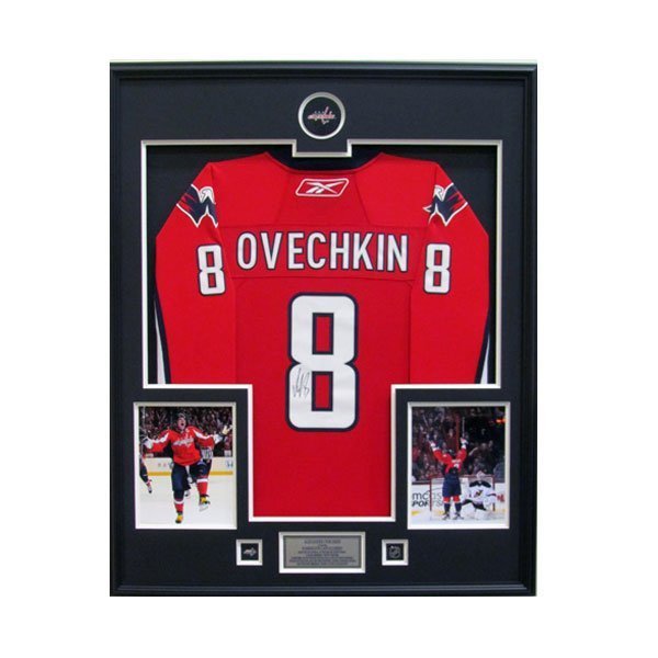 framing a jersey in a picture frame