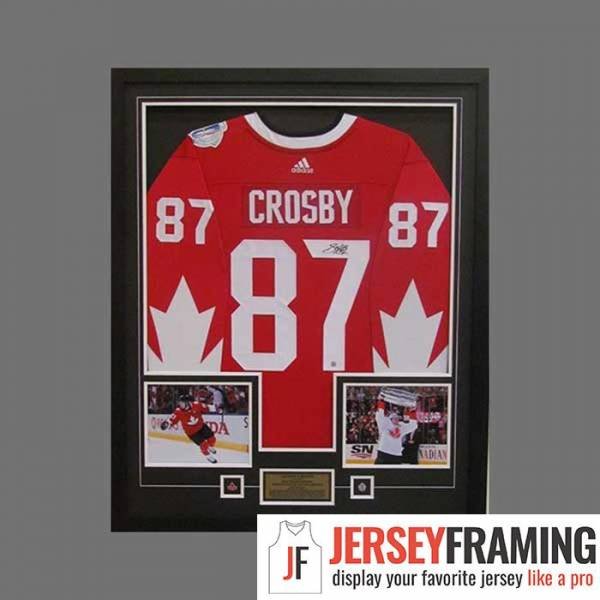Hockey Jersey Frames, Display Cases and Shadowboxes Jersey Framing