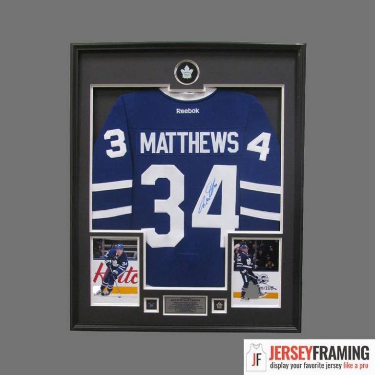Hockey Jersey Frames, Display Cases and Shadowboxes Jersey Framing