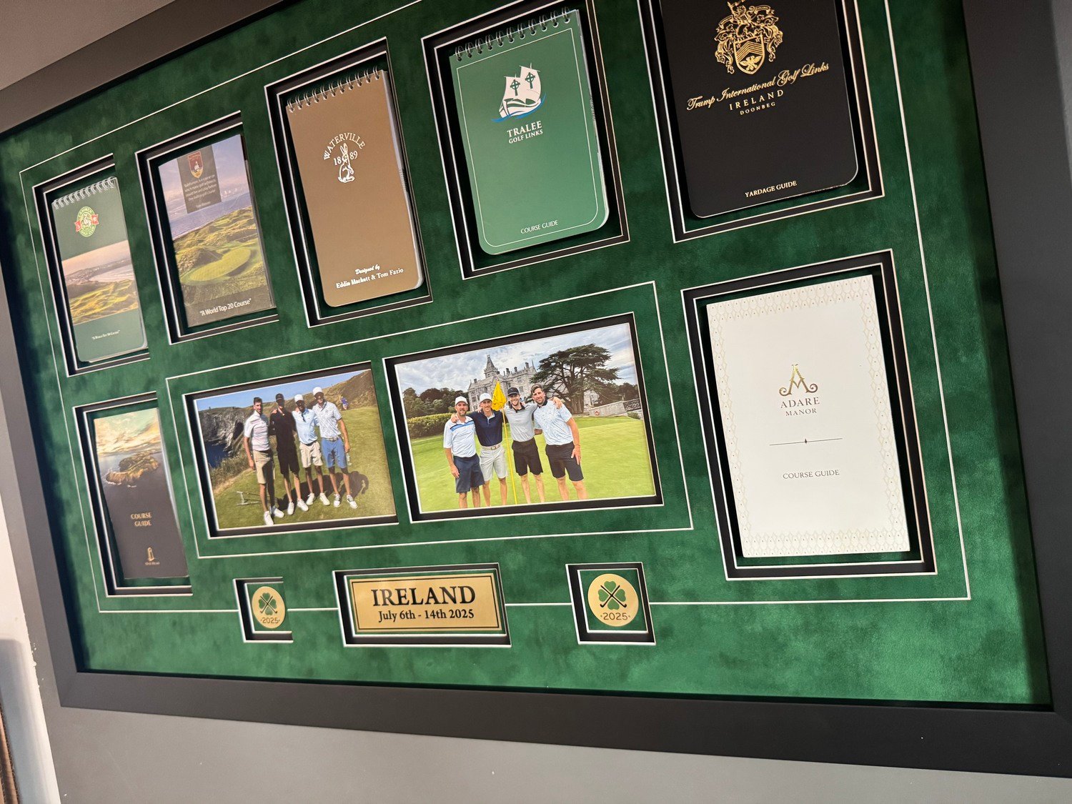 Ireland frame close-up