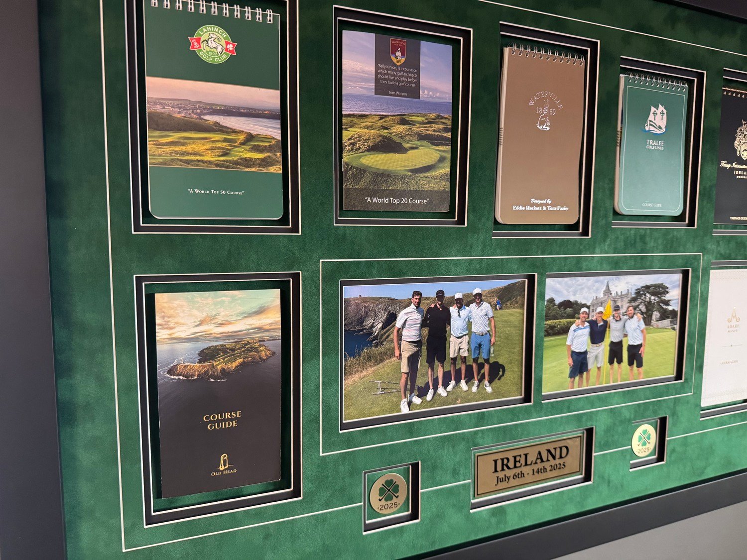 Ireland frame angled view